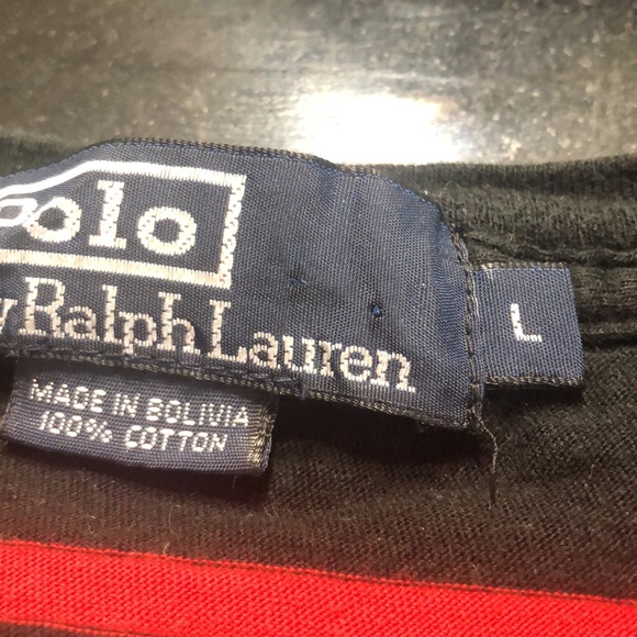 Polo by Ralph Lauren made in Bolivia 100% cotton L - Picture 3 of 4